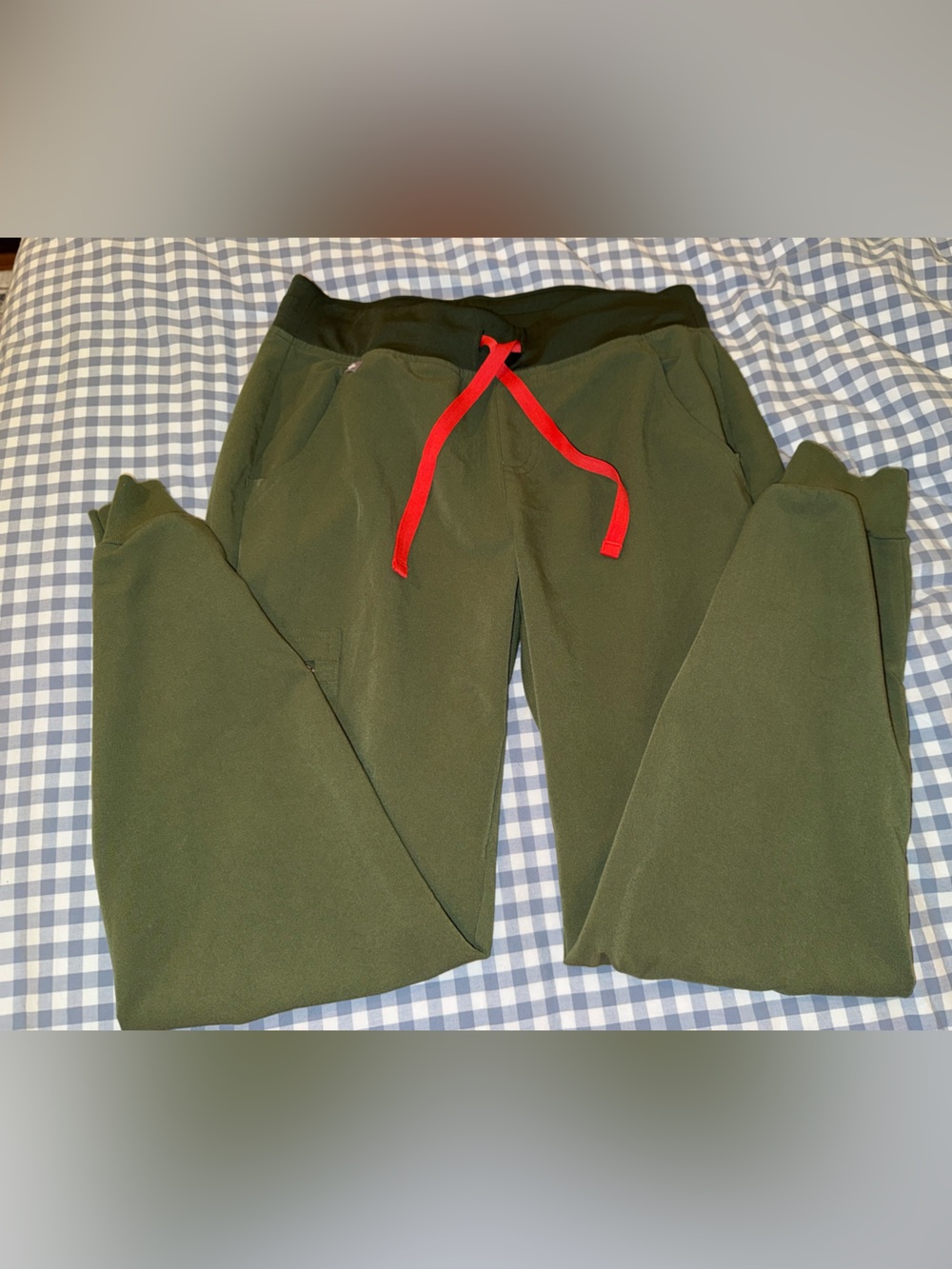 Olive Green Figs Joggers